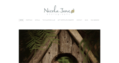 Desktop Screenshot of nicolajanephotography.com